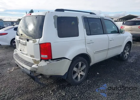 2012 Honda Pilot Touring from USA, damaged, VIN 5FNYF4H97CB067681